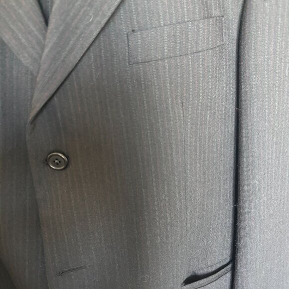 Vintage Tommy Hilger Triple Button Pinstripe Suit - Picture 5 of 13